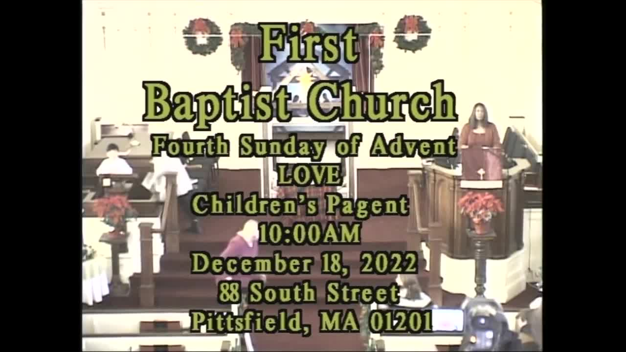 Thumbnail image for First Baptist Church of Pittsfield, December 18, 2022.