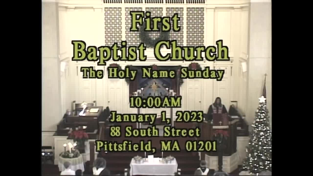 Thumbnail image for First Baptist Church of Pittsfield, January 1, 2023.