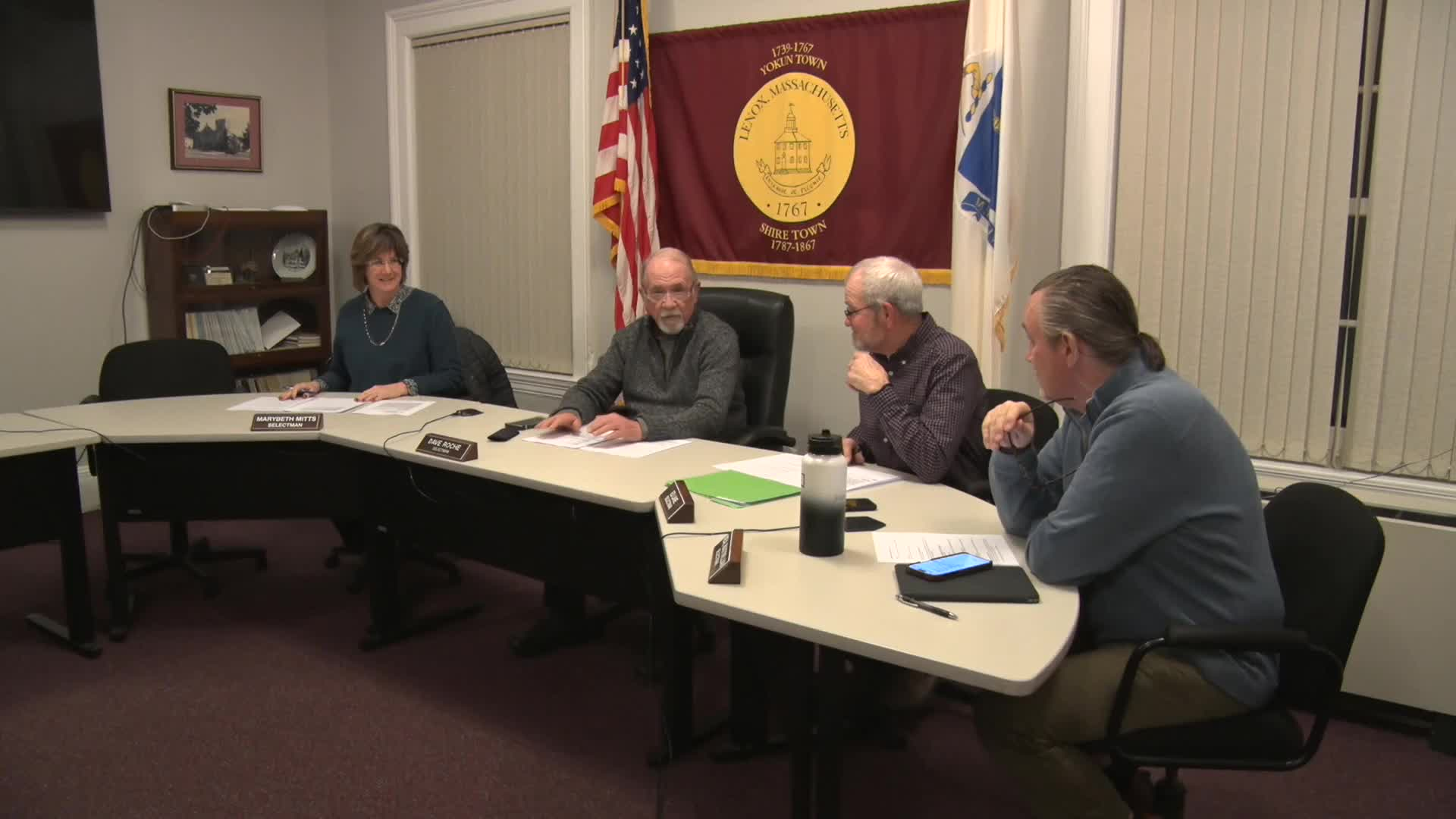 Thumbnail image for Town of Lenox Select Board Meeting, January 18, 2023.  LIVE, from Lenox Town Hall on CTSB Channel 1303, and streaming from ctsbtv.org/Channel 1303.