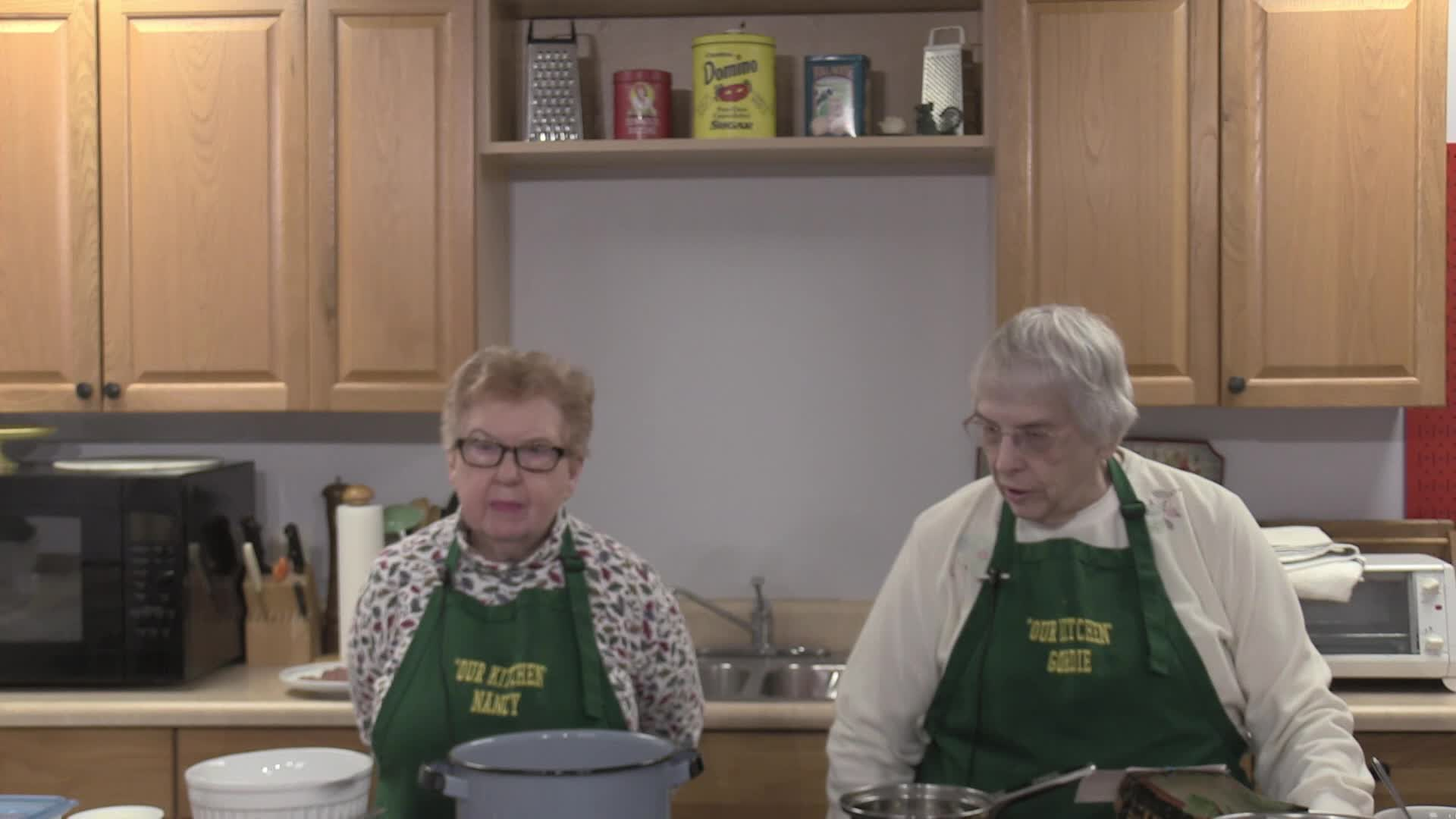 Our Kitchen.  Program #293.  "Noodles Romanoff; Easy Salisbury steak; Holiday Mint Pie."