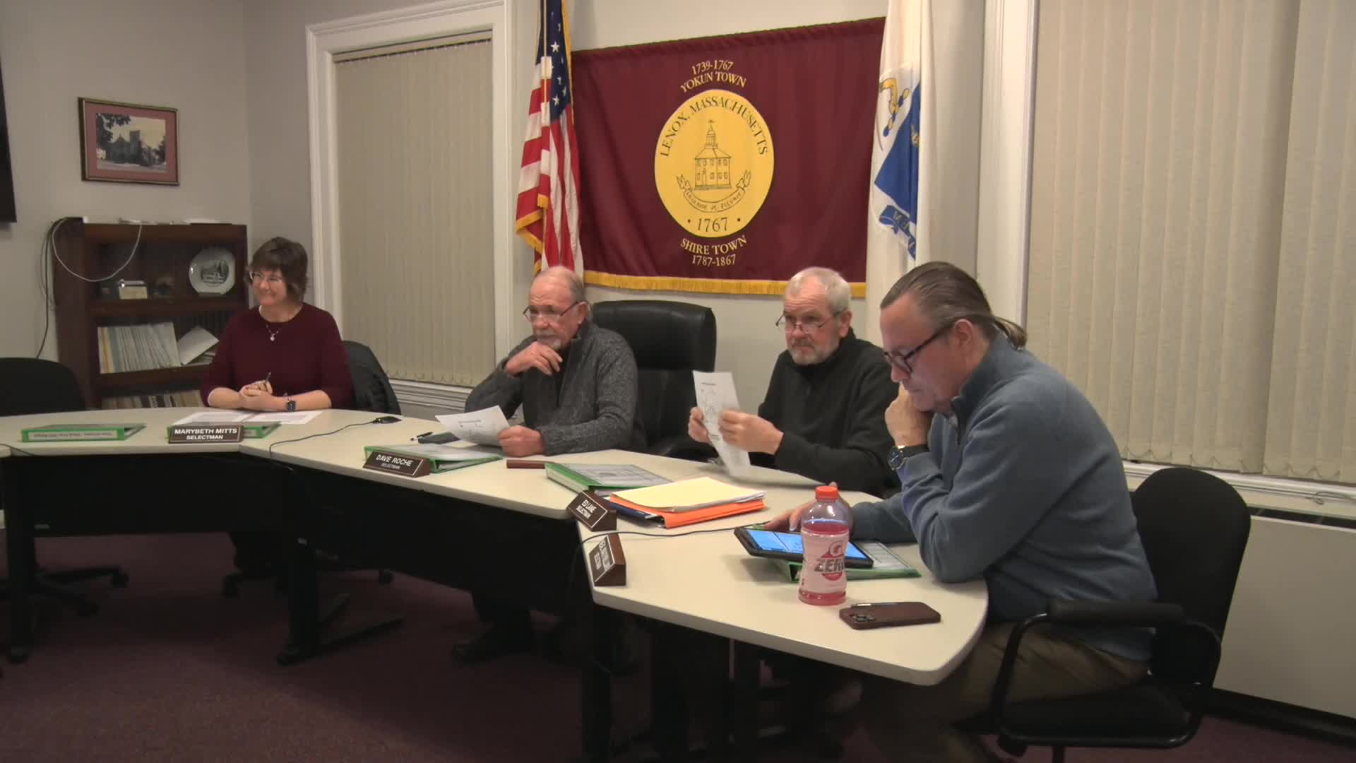 Thumbnail image for Town of Lenox Select Board Meeting, February 1, 2023.  LIVE, from Lenox Town Hall on CTSB Channel 1303, and streaming from ctsbtv.org/Channel 1303.