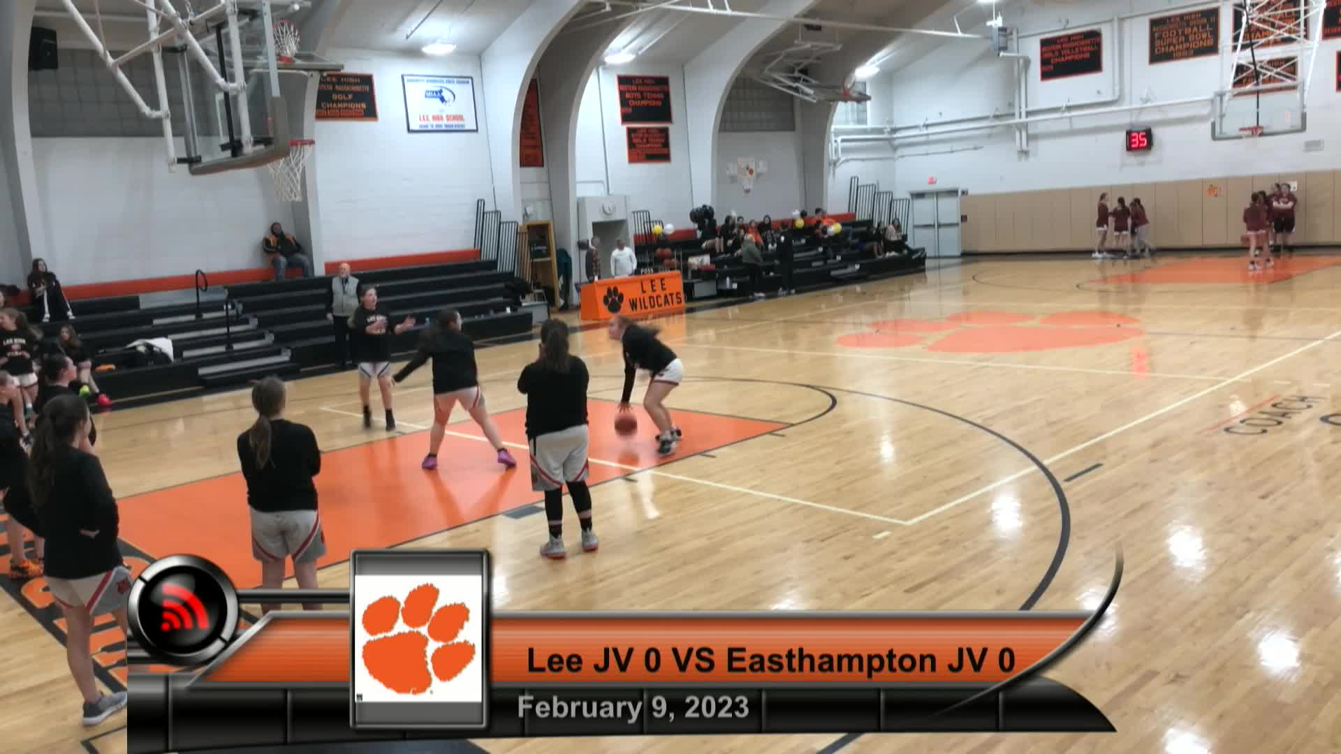 Thumbnail image for Sports Weekly -- LIVE from Lee Middle & High School.  February 9, 2023: Easthampton at Lee.  5:30 P.M., Girls' Junior Varsity Basketball, followed by Girls' Varsity Basketball.