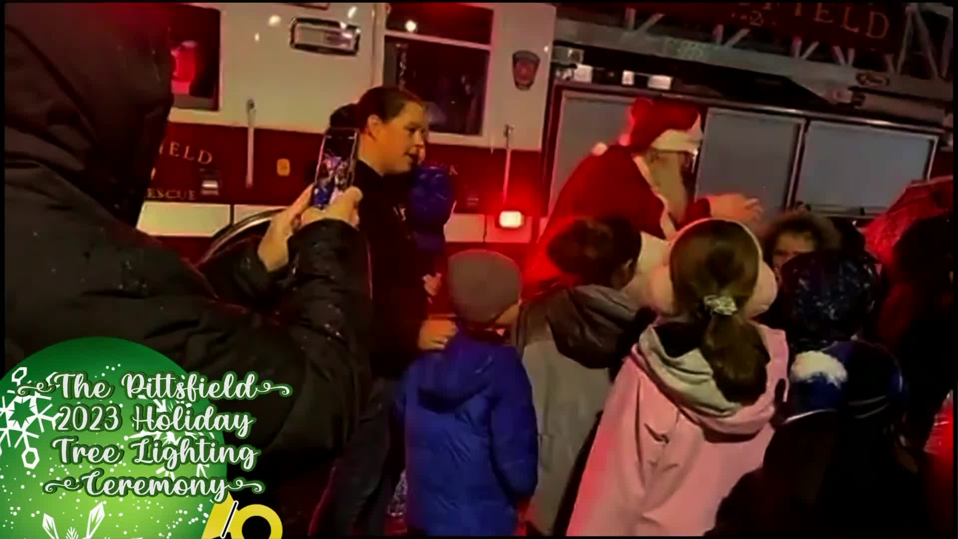 Thumbnail image for "The Pittsfield 2023 Holiday Tree Lighting Ceremony."
