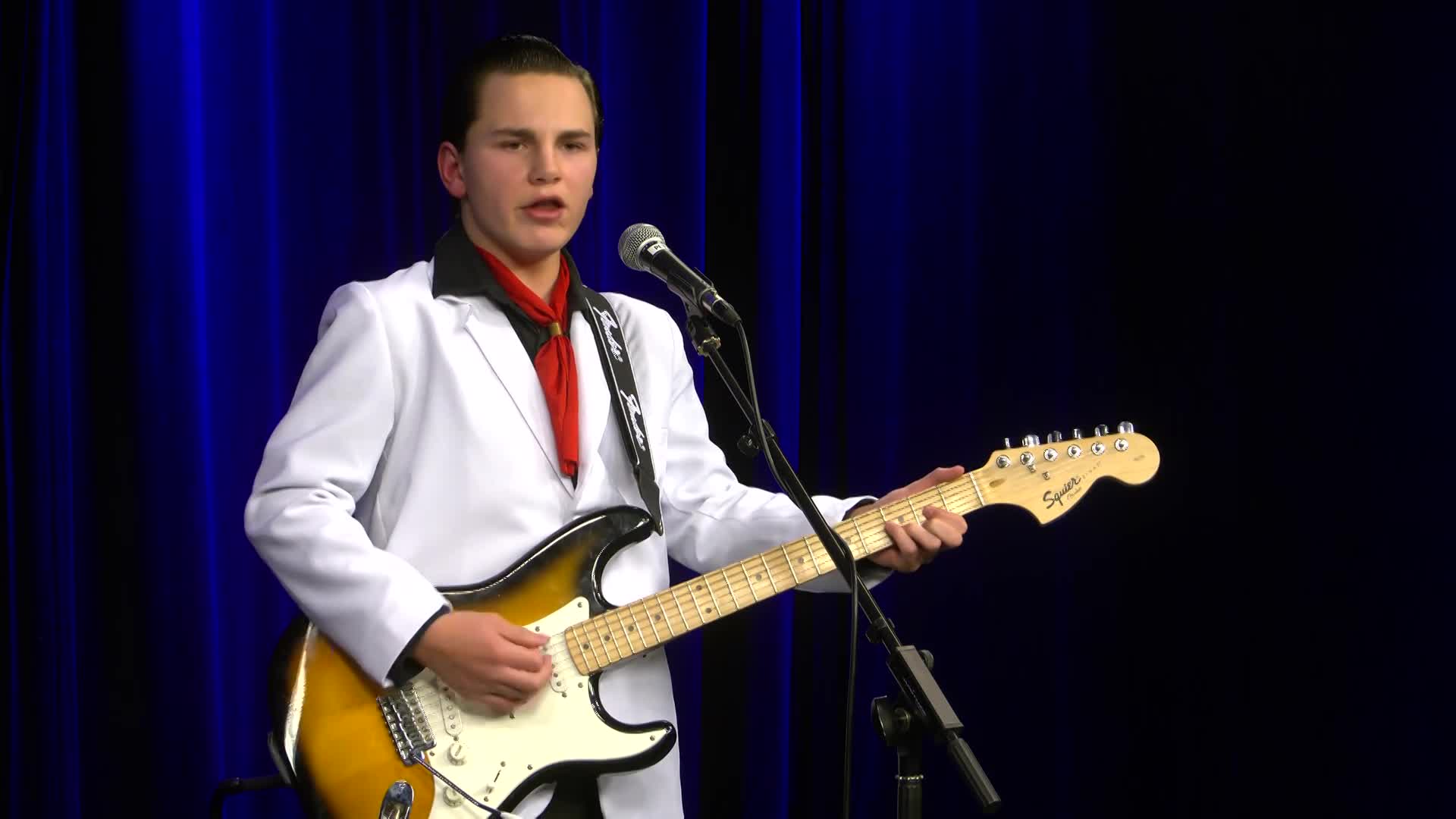 Thumbnail image for "Jackson Ducharme Sings Elvis' Christmas, December, 2023."