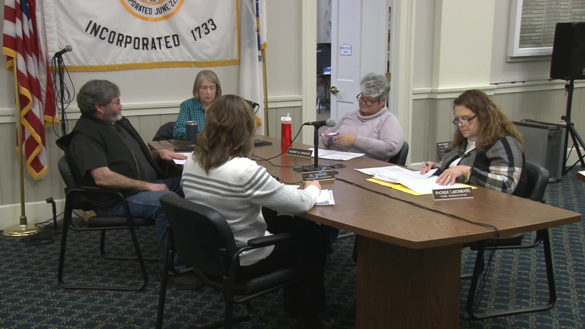 Thumbnail image for Town of Sheffield Select Board Meeting, March 6, 2023.  LIVE, from Sheffield Town Hall on CTSB Channel 1303, and streaming from ctsbtv.org/Channel 1303.