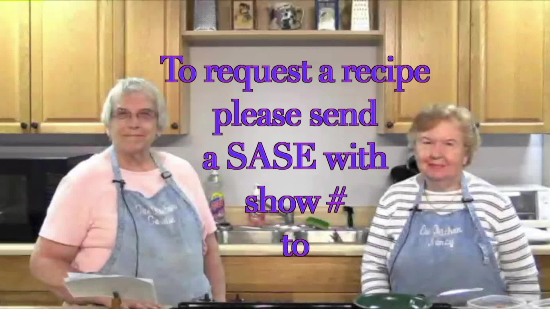 Our Kitchen.  Program #296.  "Scandinavian Cabbage Soup; Leprechaun Green Cake."