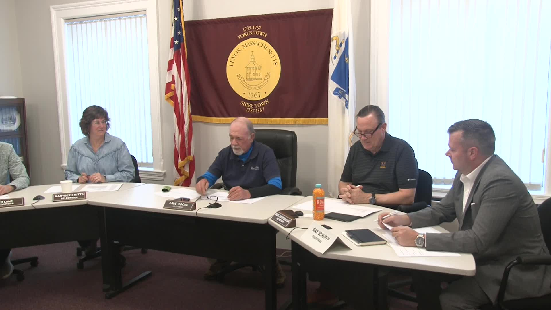 Thumbnail image for Town of Lenox Select Board Meeting, May 10, 2023.  LIVE, from Lenox Town Hall on CTSB Channel 1303, and streaming from ctsbtv.org/Channel 1303.