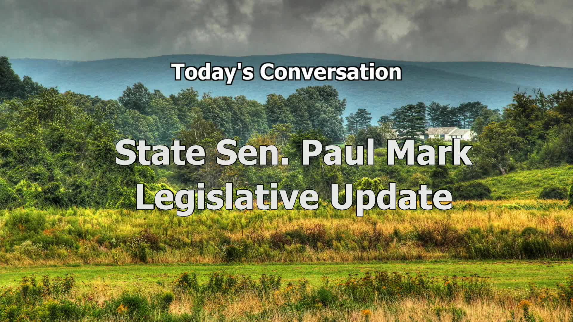 Thumbnail image for "'Berkshire Matters,' hosted by Bob Dean."  "Legislative Update with Paul Mark."