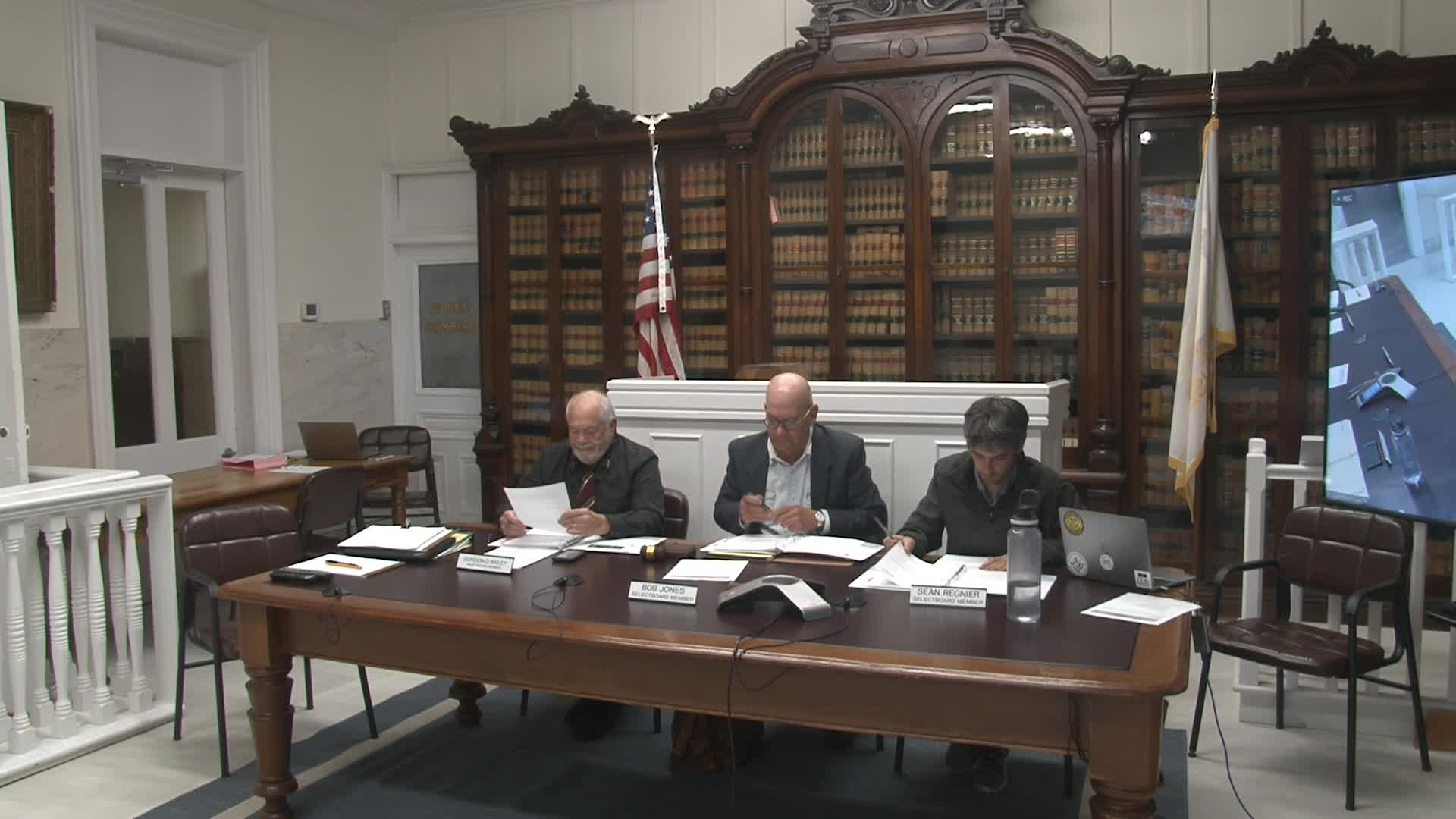 Thumbnail image for Town of Lee Select Board Meeting, June 6, 2023.  LIVE, from Lee Town Hall on CTSB Channel 1303, and streaming from ctsbtv.org/Channel 1303.