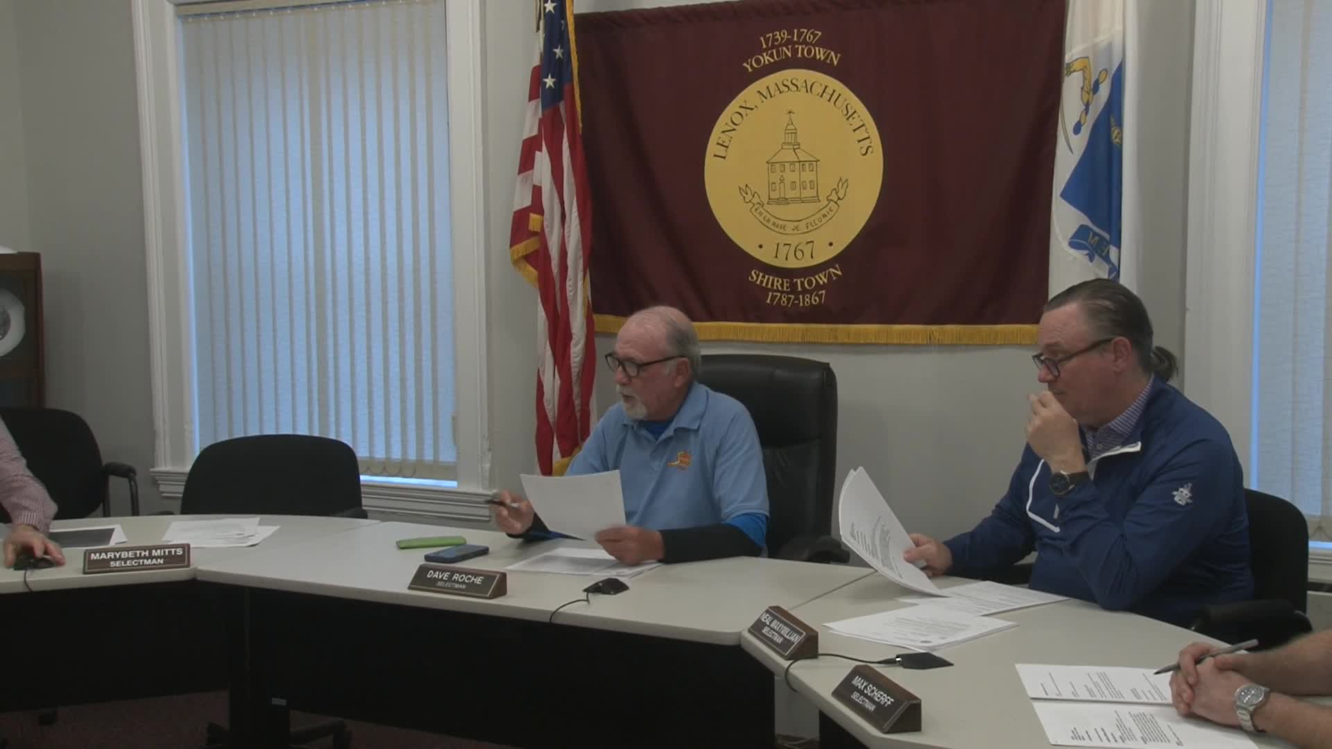 Thumbnail image for Town of Lenox Select Board Meeting, June 7, 2023.  LIVE, from Lenox Town Hall on CTSB Channel 1303, and streaming from ctsbtv.org/Channel 1303.