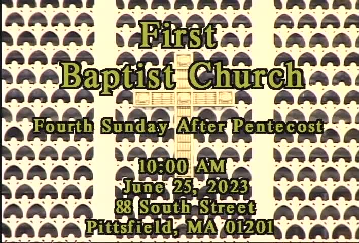 Thumbnail image for First Baptist Church of Pittsfield, June 25, 2023.