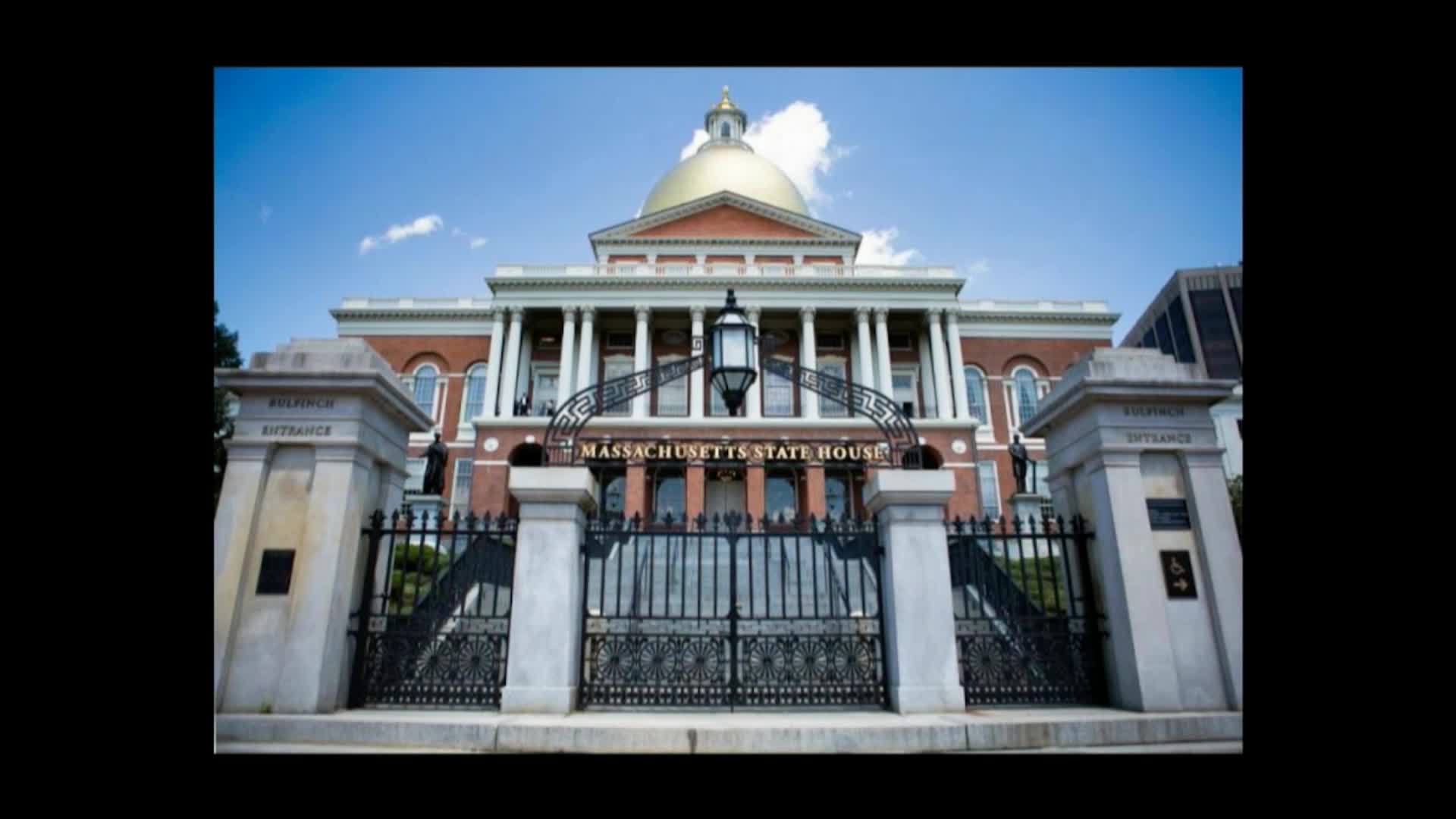 Thumbnail image for Commonwealth of Massachusetts State House.  Public Hearing of the Joint Committee on Advanced Information Technology, the Internet, and Cyber Security, July 13, 2023.