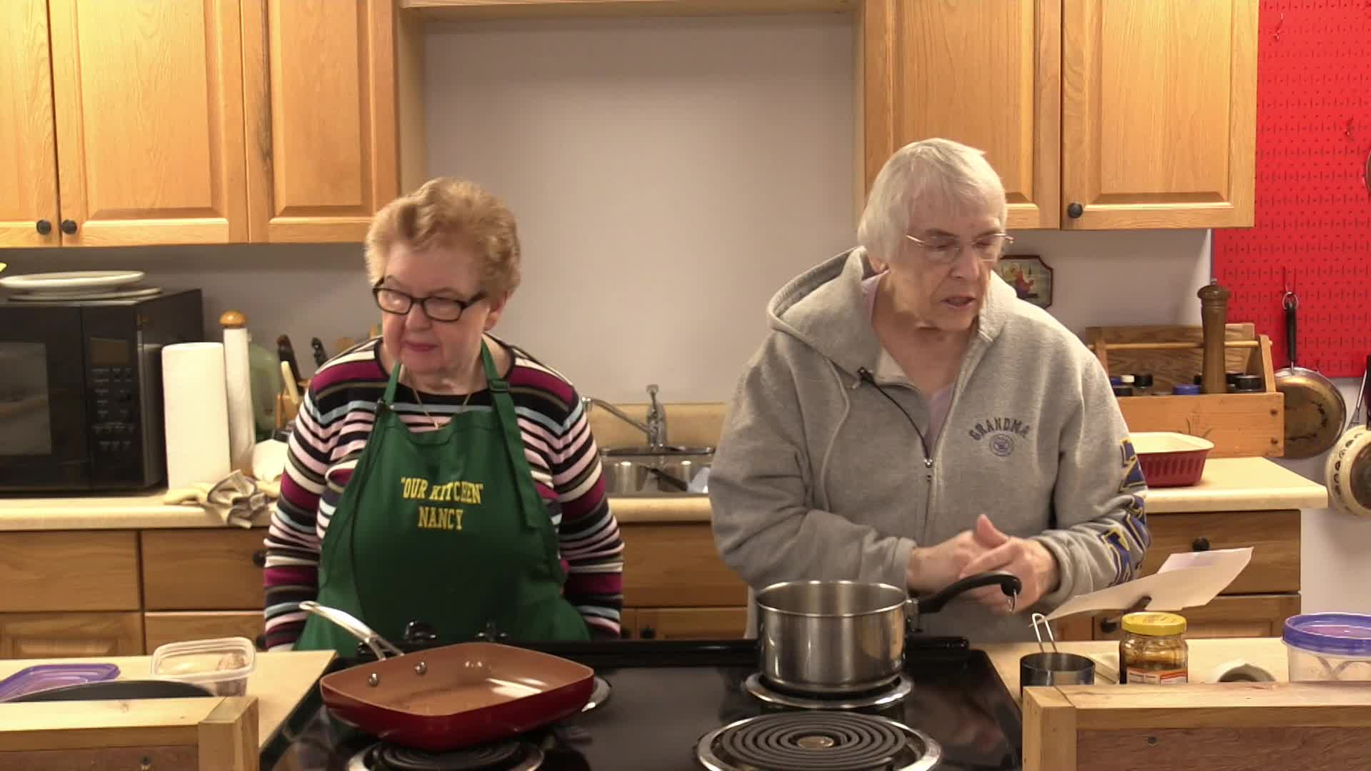 Our Kitchen.  Program #298.  "Baked Spaghetti Cake; Gingerbread Cake w/Whipped Creme."
