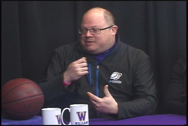 Thumbnail image for Williams College Basketball Show.  February 26, 2014.