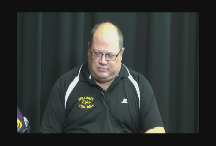 Thumbnail image for Williams College Football Show.  October 21, 2015.