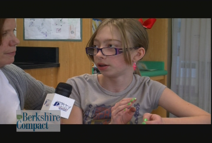 Thumbnail image for Berkshire Compact for Higher Education.  'Reach Out! For Education:  Documentary of Students Preparing for Reid Middle School Science Fair, April 7, 2011.'