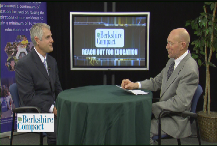 Thumbnail image for Berkshire Compact for Higher Education.  'Reach Out! For Education:  Jake Eberwein, Dean of Graduate and Continuing Education at Massachusetts College of Liberal Arts (MCLA).'