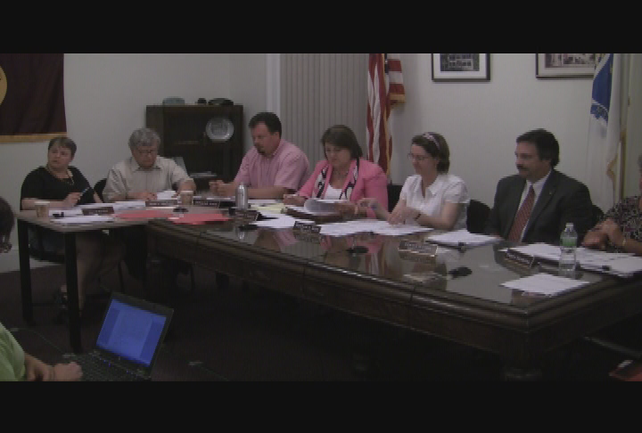 Thumbnail image for Lenox School Committee Meeting, June 21, 2011.