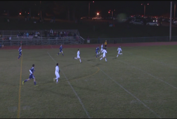 Thumbnail image for Sports Weekly.  Boys' High School Soccer, M.I.A.A. Quarterfinals, Monument Mountain Regional vs. Cathedral, November 4, 2013.