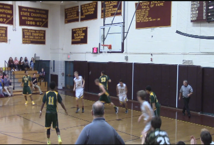 Thumbnail image for Sports Weekly.  Boys' High School Basketball, Lenox Memorial vs. Taconic, January 14, 2014.