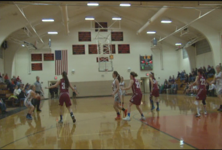 Thumbnail image for Sports Weekly.  Girls' Varsity High School Basketball, Lee vs. Monument Mountain Regional, February 12, 2014.