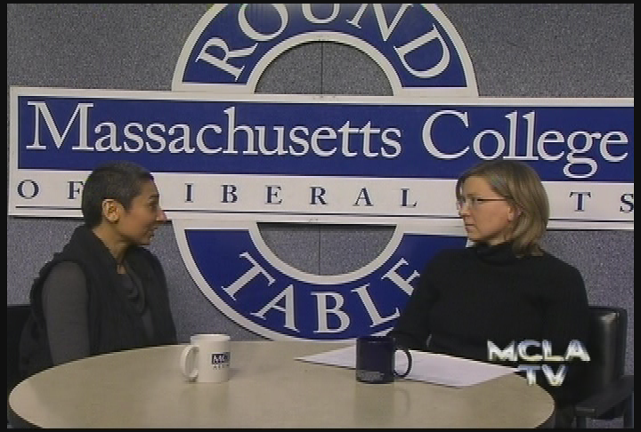 Thumbnail image for MCLA College Roundtable.  'Zainab Salbi, author and founder of Women of War International.'