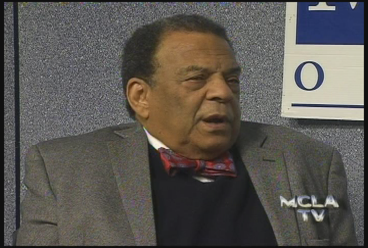 Thumbnail image for MCLA College Roundtable.  'Ambassador Andrew Young.'
