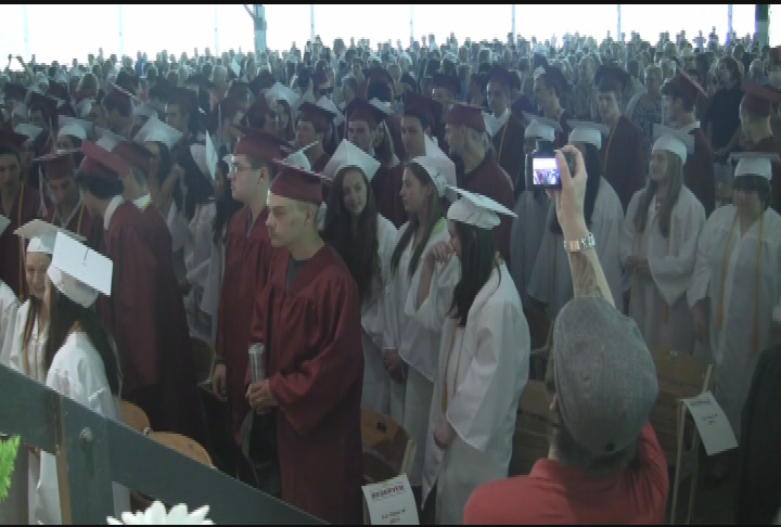 Thumbnail image for Monument Mountain Regional High School Graduation, June 2, 2013.