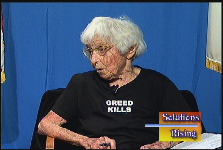 Thumbnail image for Solutions Rising.  "Frances Crowe, 1 of 2."