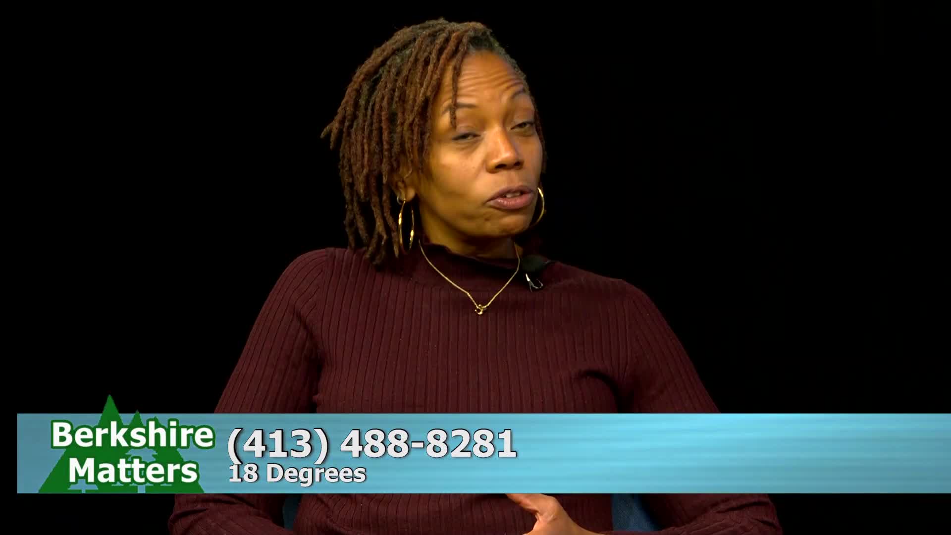 Thumbnail image for "'Berkshire Matters,' hosted by Bob Dean."  "18 Degrees Update."