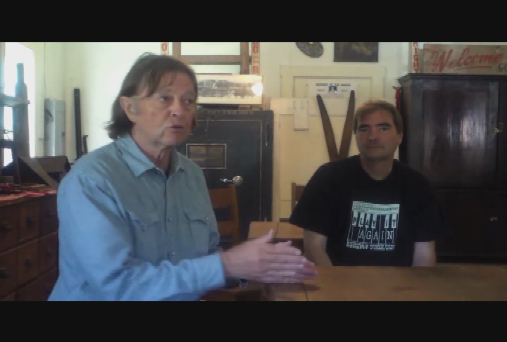 "Stop the Pipeline:  Massachusetts Homeowners Speak Out."  "David Brule and Cyd Scott, Erving."