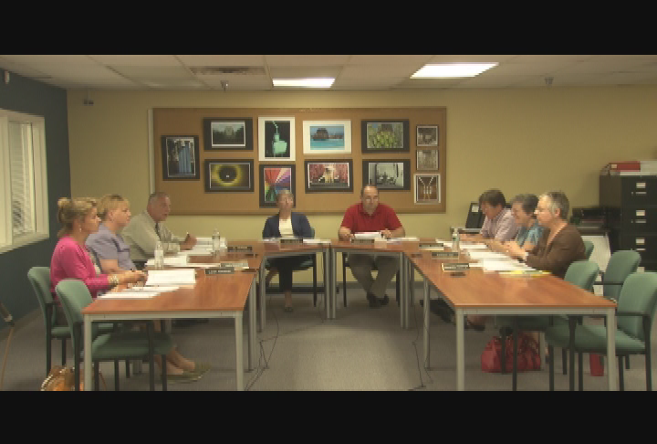 Thumbnail image for Lee School Committee Meeting, August 6, 2013.