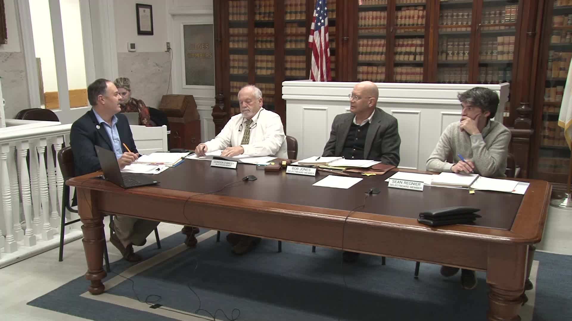 Thumbnail image for Town of Lee Select Board Meeting, February 6, 2024.  LIVE, from Lee Town Hall on CTSB Channel 1303, and streaming from ctsbtv.org/Channel 1303.