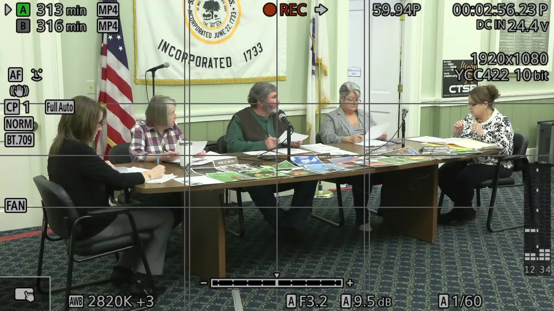 Thumbnail image for Town of Sheffield Select Board Meeting, March 4, 2024.  LIVE, from Sheffield Town Hall on CTSB Channel 1303, and streaming from ctsbtv.org/Channel 1303.