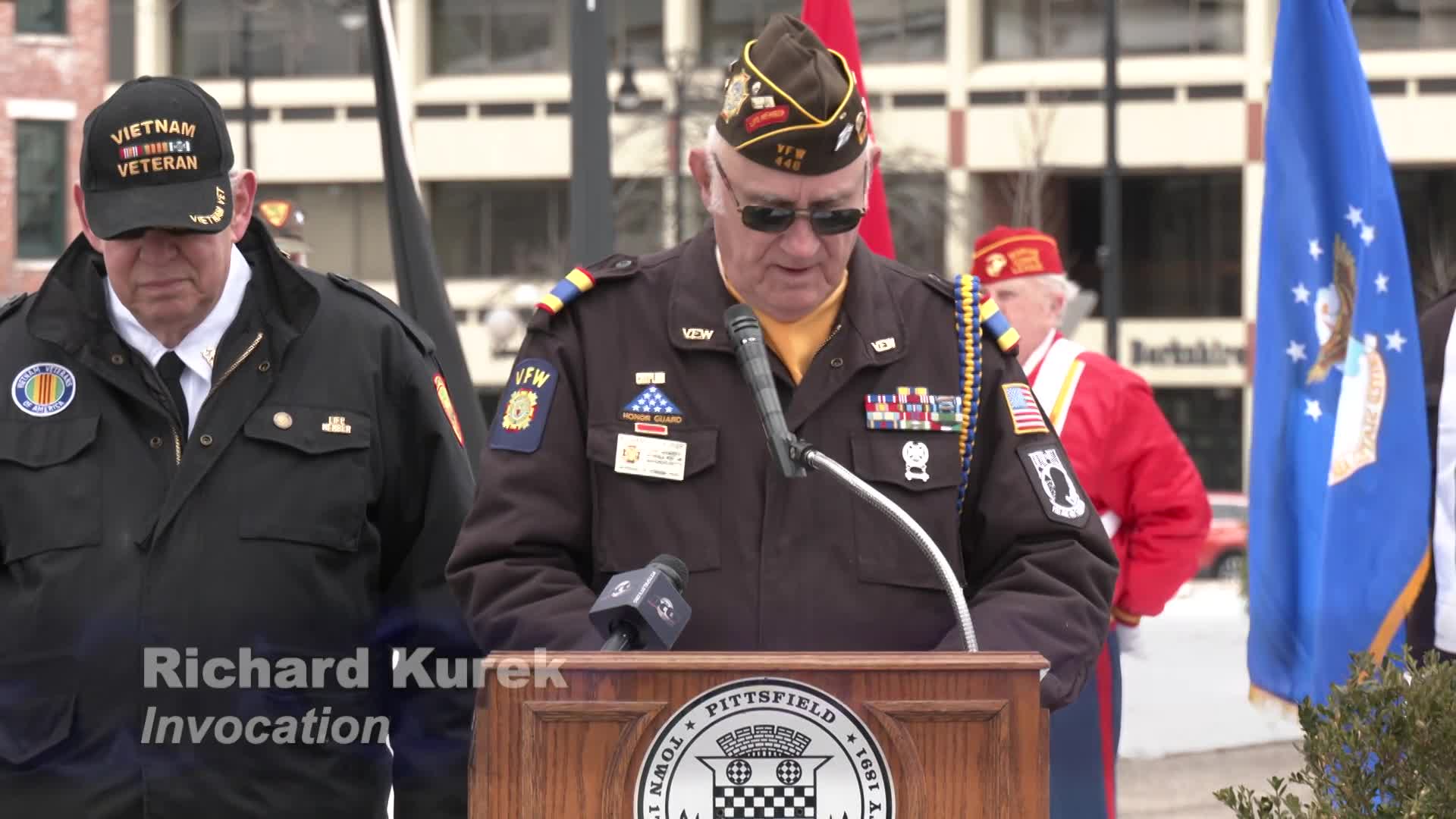 Thumbnail image for "Vietnam Veterans Memorial Day Ceremony, April 6, 2024, Park Square, Pittsfield, Massachusetts."