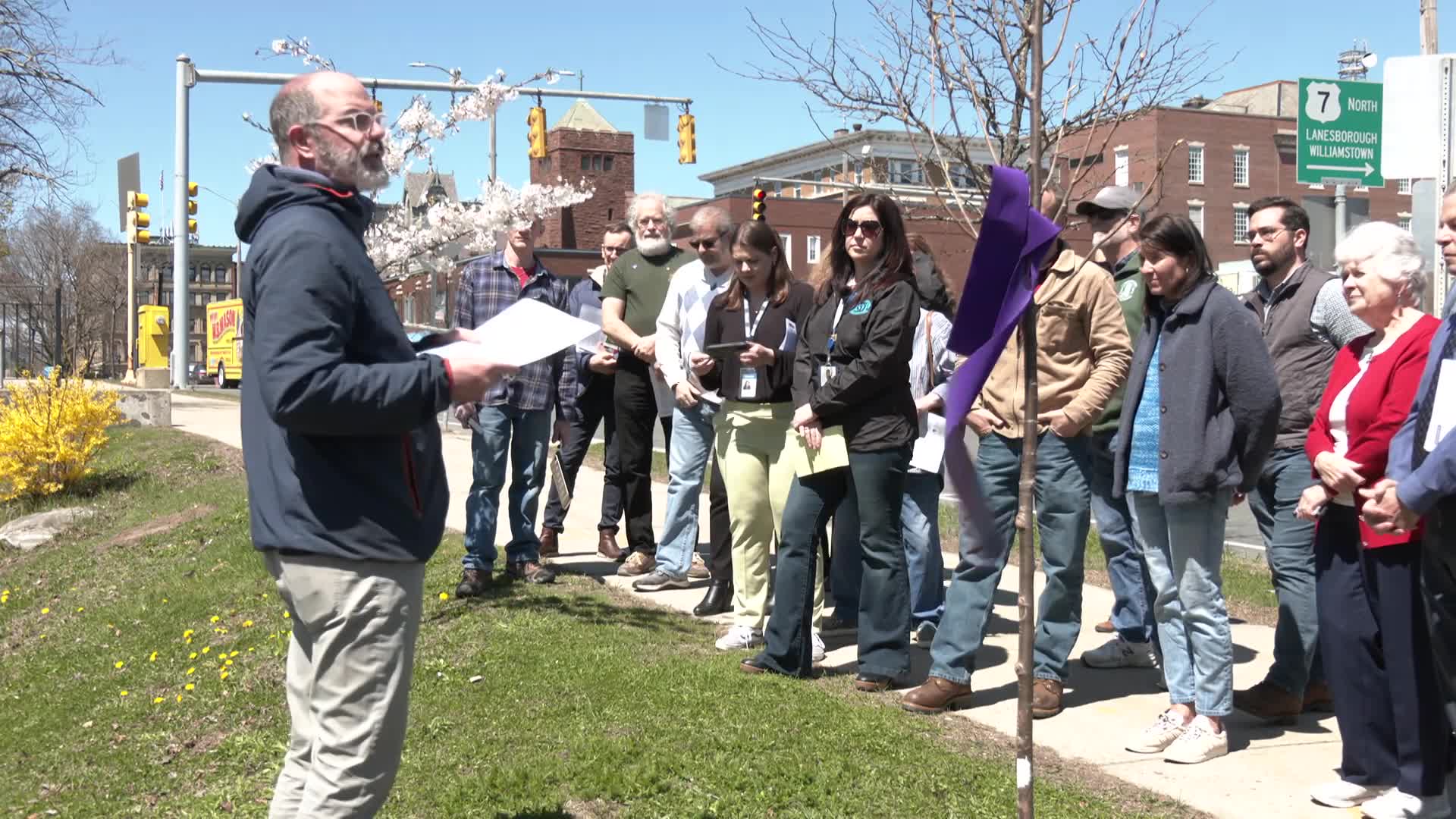 Thumbnail image for 2024 Arbor Day Ceremonies, April 26, 2024, Berkshire Athenaeum.
