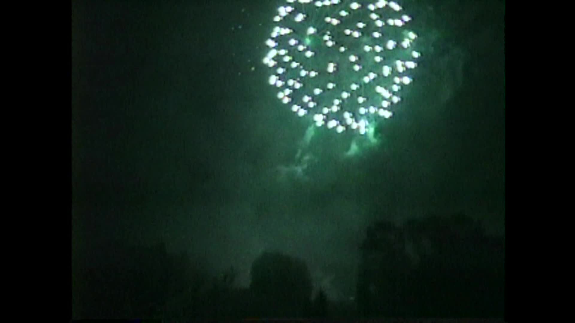 Thumbnail image for 1999 Pittsfield 4th Of July Parade Fireworks Display.