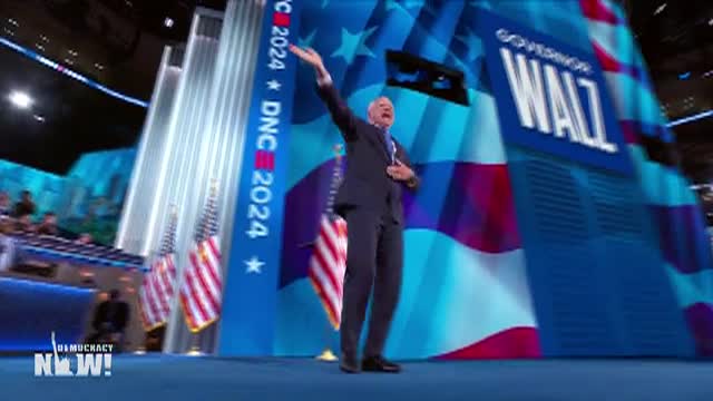 Thumbnail image for Democracy Now! Coverage for August 22, 2024 Democratic National Convention, Chicago, Illinois