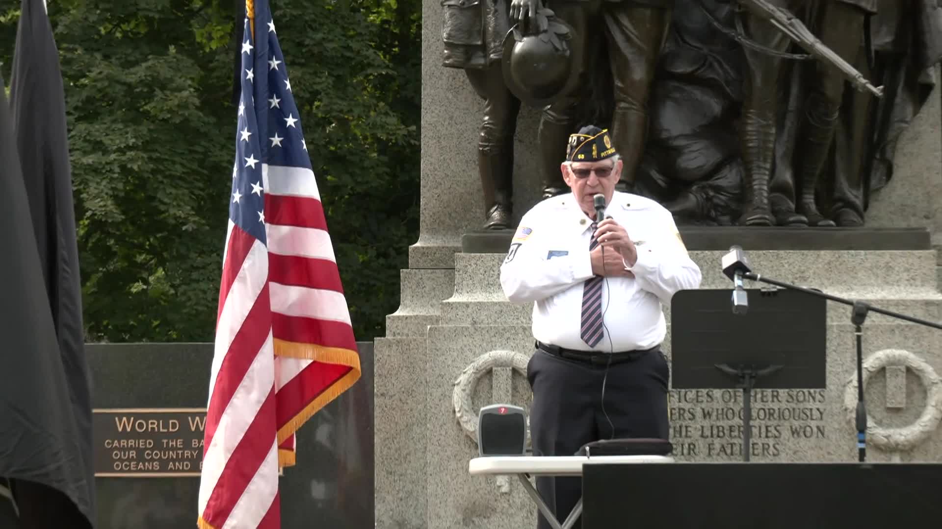 Thumbnail image for POW / MIA Remembrance Ceremony, Veterans' Park, South Street, Pittsfield, September 20, 2024.