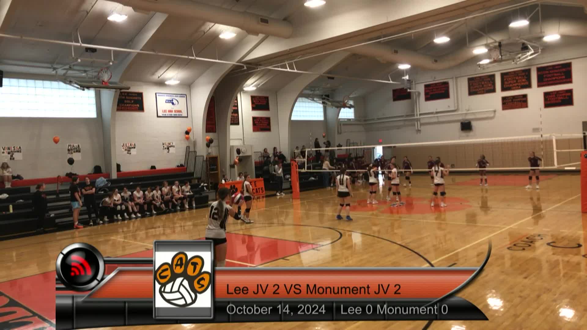 Thumbnail image for Sports Weekly presents "Girls' Volleyball, Monument Mountain Regional High School (MMRHS) at LMHS, October 14, 2024."  LIVE from Lee Middle & High School and streaming on CTSB cable Channel 1302 and from ctsbtv.org/Channel 1302.