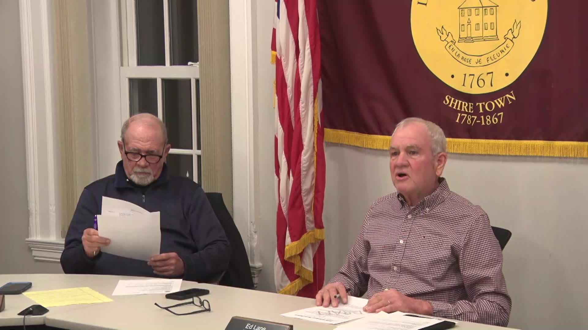 Thumbnail image for Town of Lenox Select Board Joint Meeting with Finance Committee followed by Regular Select Board Meeting, November 20, 2024.  LIVE, from Lenox Town Hall on CTSB Channel 1303, and streaming from ctsbtv.org/Channel 1303.
