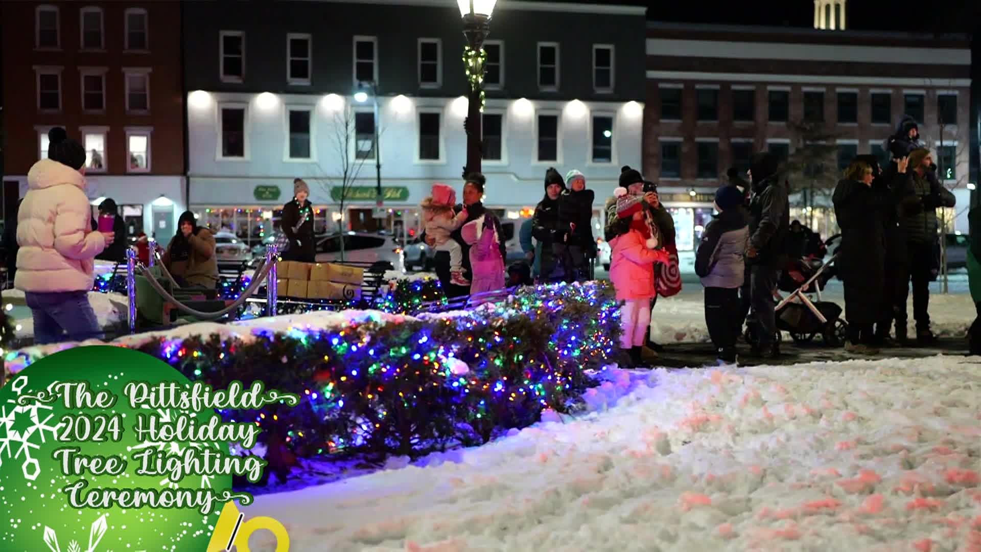 Thumbnail image for "The Pittsfield 2024 Holiday Tree Lighting Ceremony."