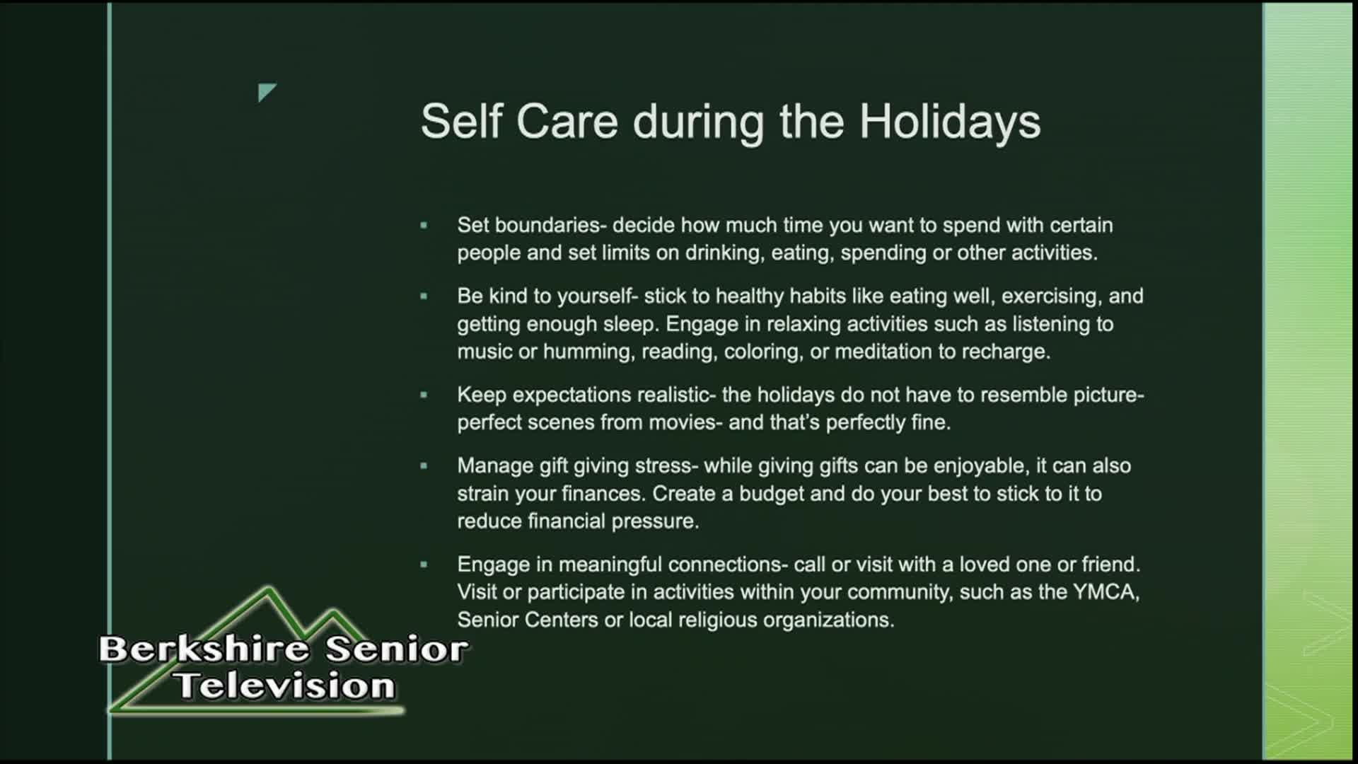 Thumbnail image for Elder Services of Berkshire County, Inc., presents "Berkshire Senior TV."  "Behavioral Health Outreach."