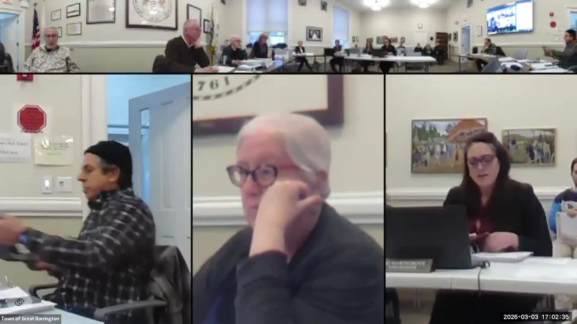 Great Barrington Selectboard & Finance Committee Joint Meeting, March 3, 2026