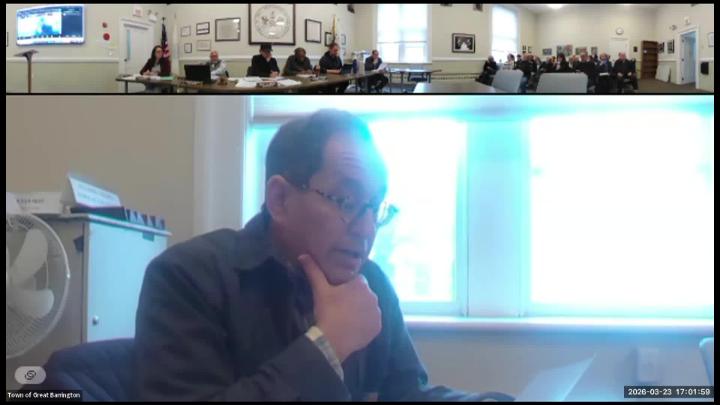 Thumbnail image for Great Barrington Selectboard Meeting, March 23, 2026