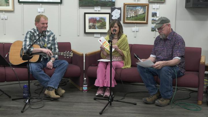 Thumbnail image for "The Story of the Song," with Drew Jacobs, presented by the Sandy McKnight Songwriters Fund & The Lee Library Association