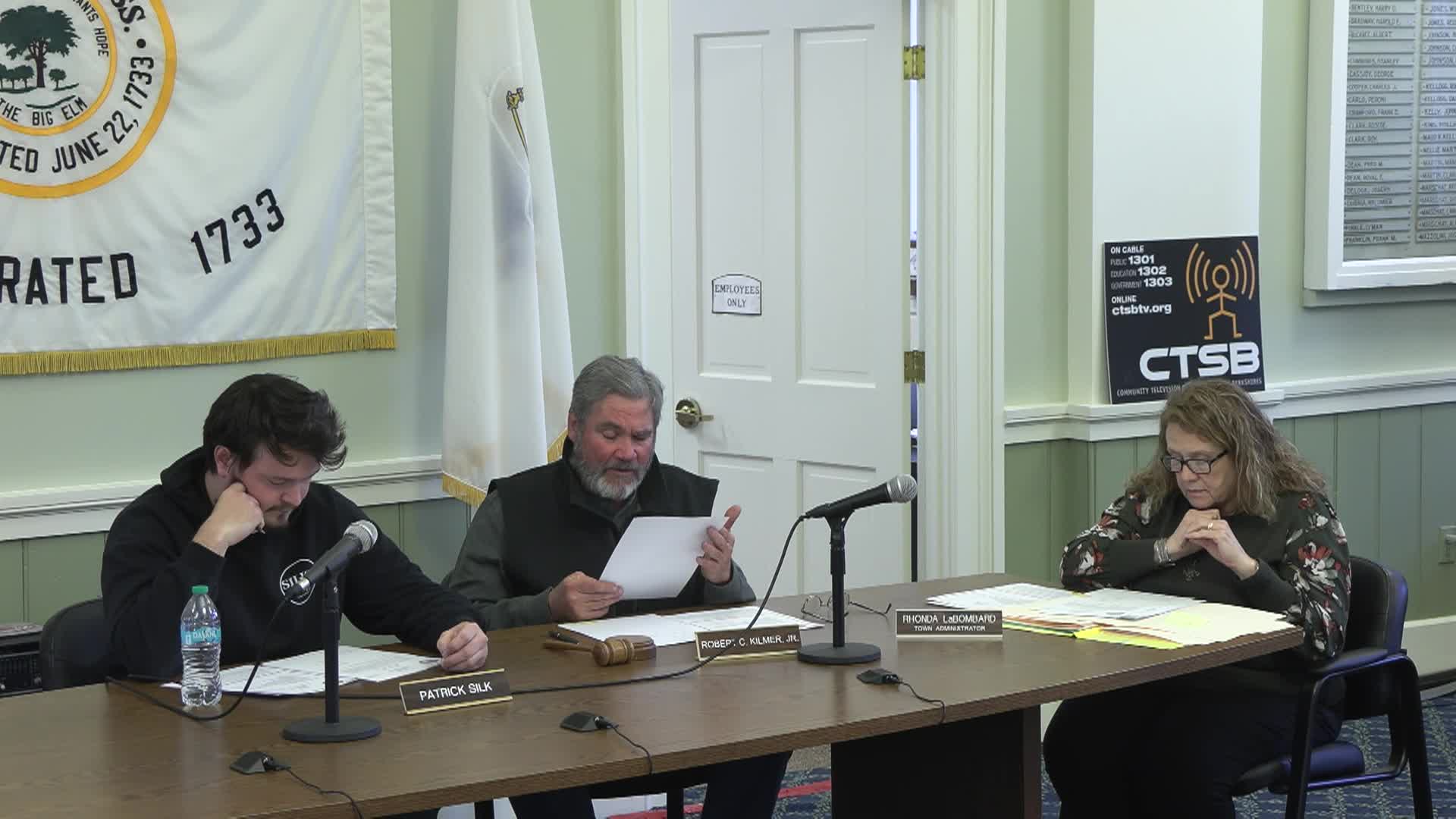 Thumbnail image for Sheffield Selectboard Meeting, April 21, 2026