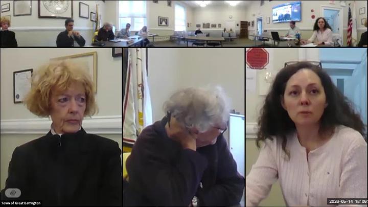 Thumbnail image for Great Barrington Planning Board Meeting, May 14, 2026