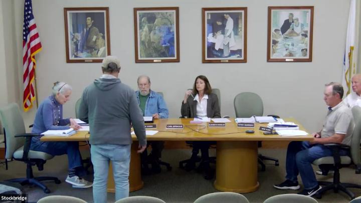Thumbnail image for Stockbridge Planning Board Meeting, June 2, 2026