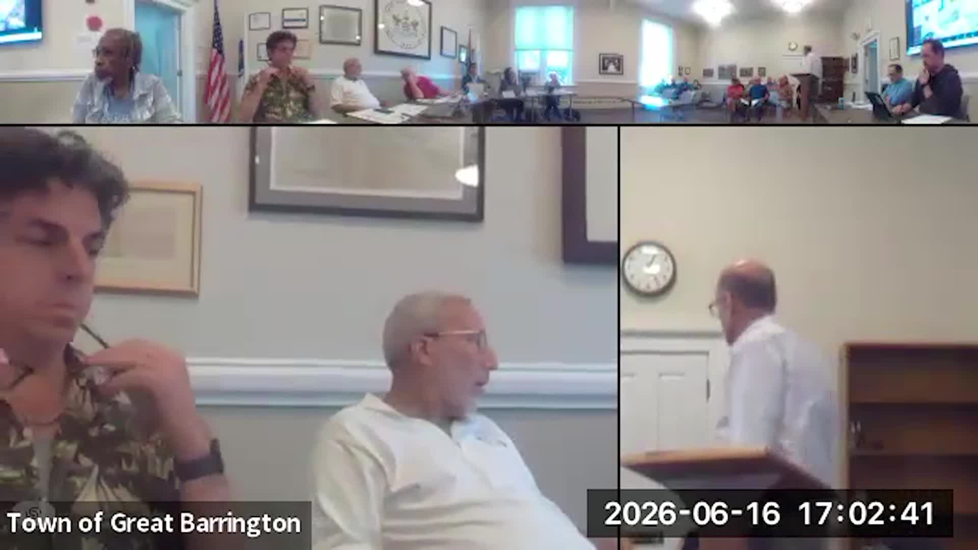 Thumbnail image for Great Barrington Selectboard & Finance Committee Joint Meeting, June 16, 2026